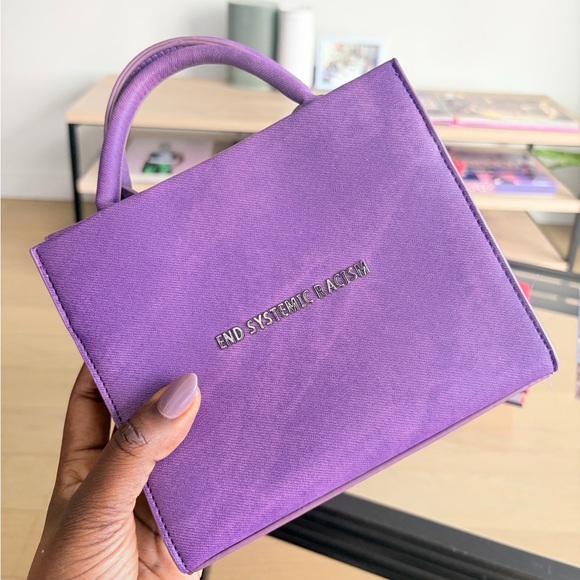 Brandon Blackwood Purple Mini Bag - Picture 4 of 5